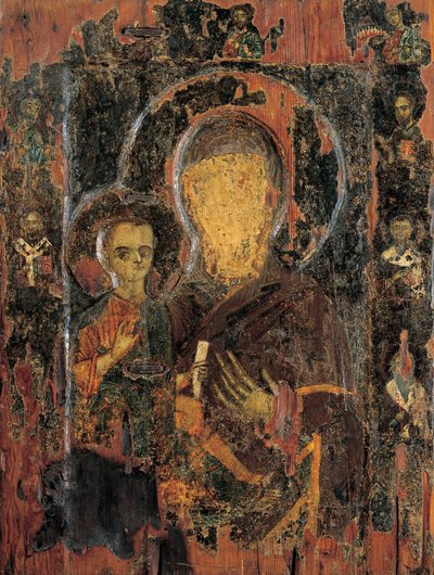 The Virgin and Child by Unbekannt Unbekannt